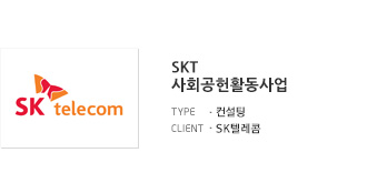 SKT 사회공헌활동사업 